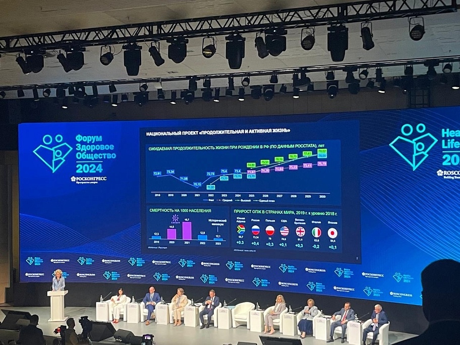 Стройная Россия на форуме «Здоровое общество – 2024»