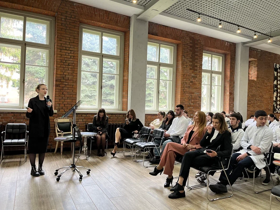 Молодежная дискуссия «От стройной России до Кавказского долголетия» на базе Северо-Осетинской государственной медицинской академии.