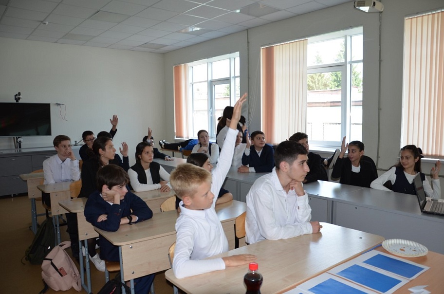 Эксперты «Стройной России» в школах г. Владикавказа