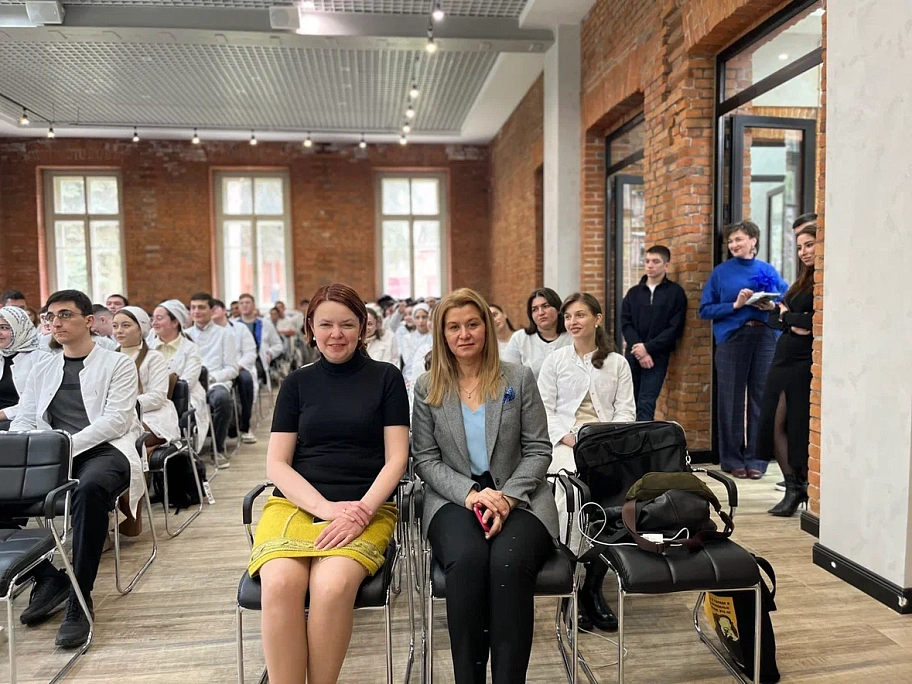 Молодежная дискуссия «От стройной России до Кавказского долголетия» на базе Северо-Осетинской государственной медицинской академии.