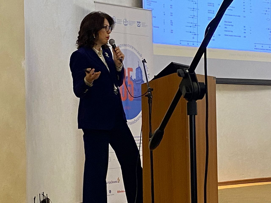 Председатель движения на научно-практической конференции в Минске