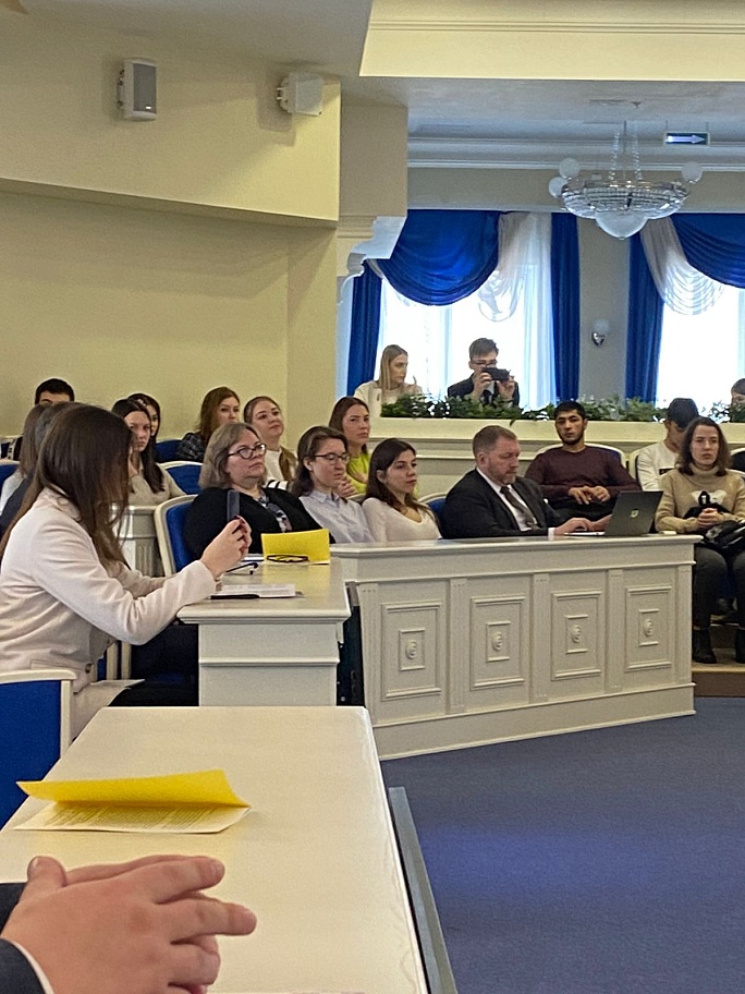 Председатель движения выступила на Всероссийской научно-практической конференции