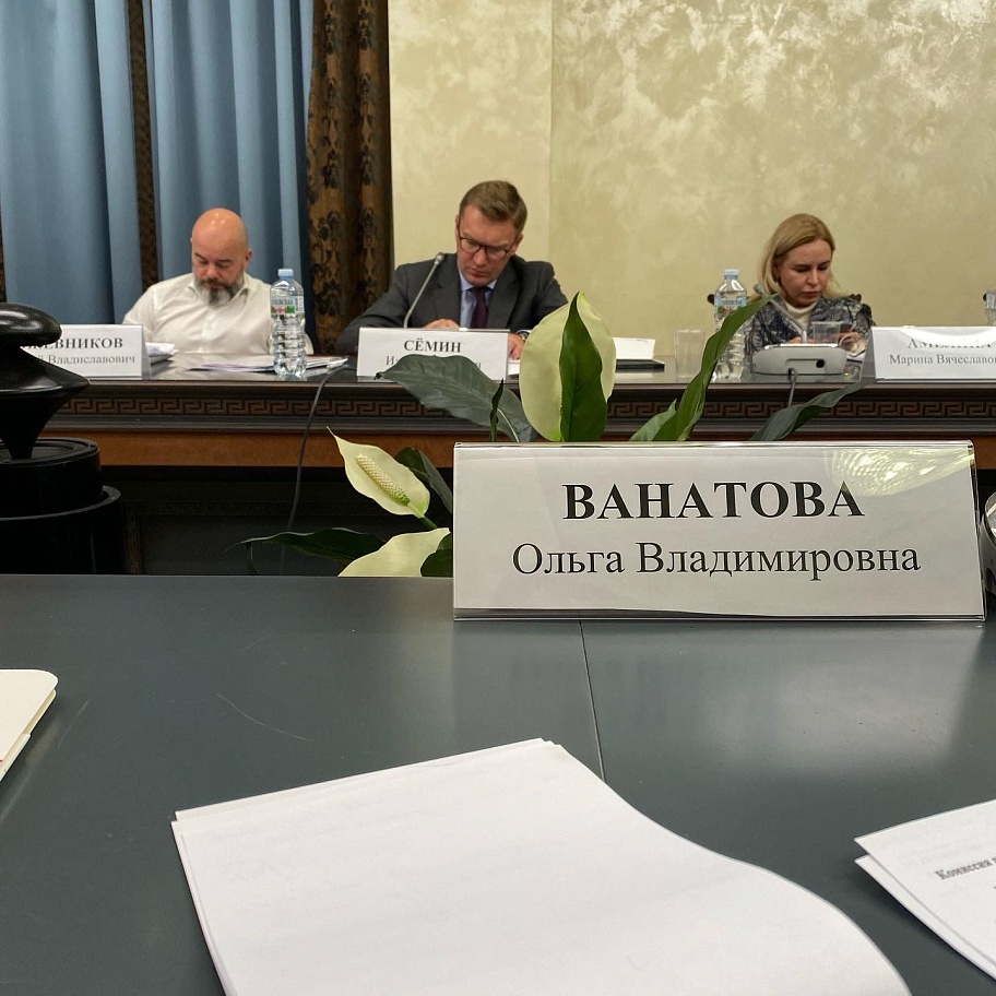 Заседание круглого стола комиссии Общественной палаты РФ