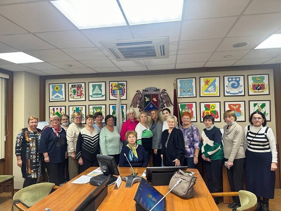 Встреча в префектуре ВАО города Москвы.